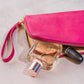 Necessaire Lila P - Pronta Entrega