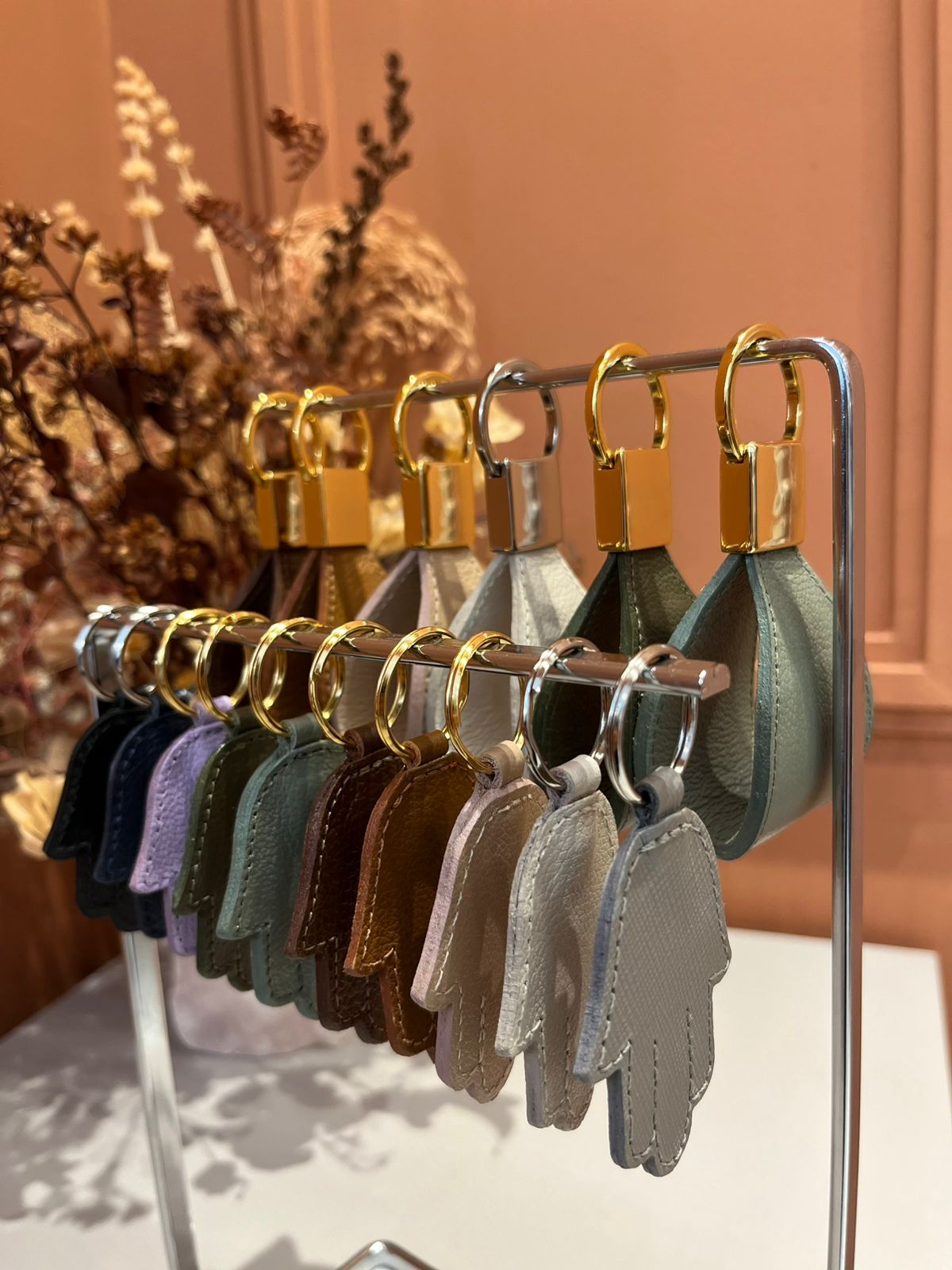 Chaveiro Mão de Fátima - Pronta entrega.